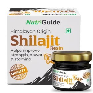 Nutri Guide Himalayan Shilajit Resin | 100% Pure & Natural | Boost Strength, Stamina & Energy